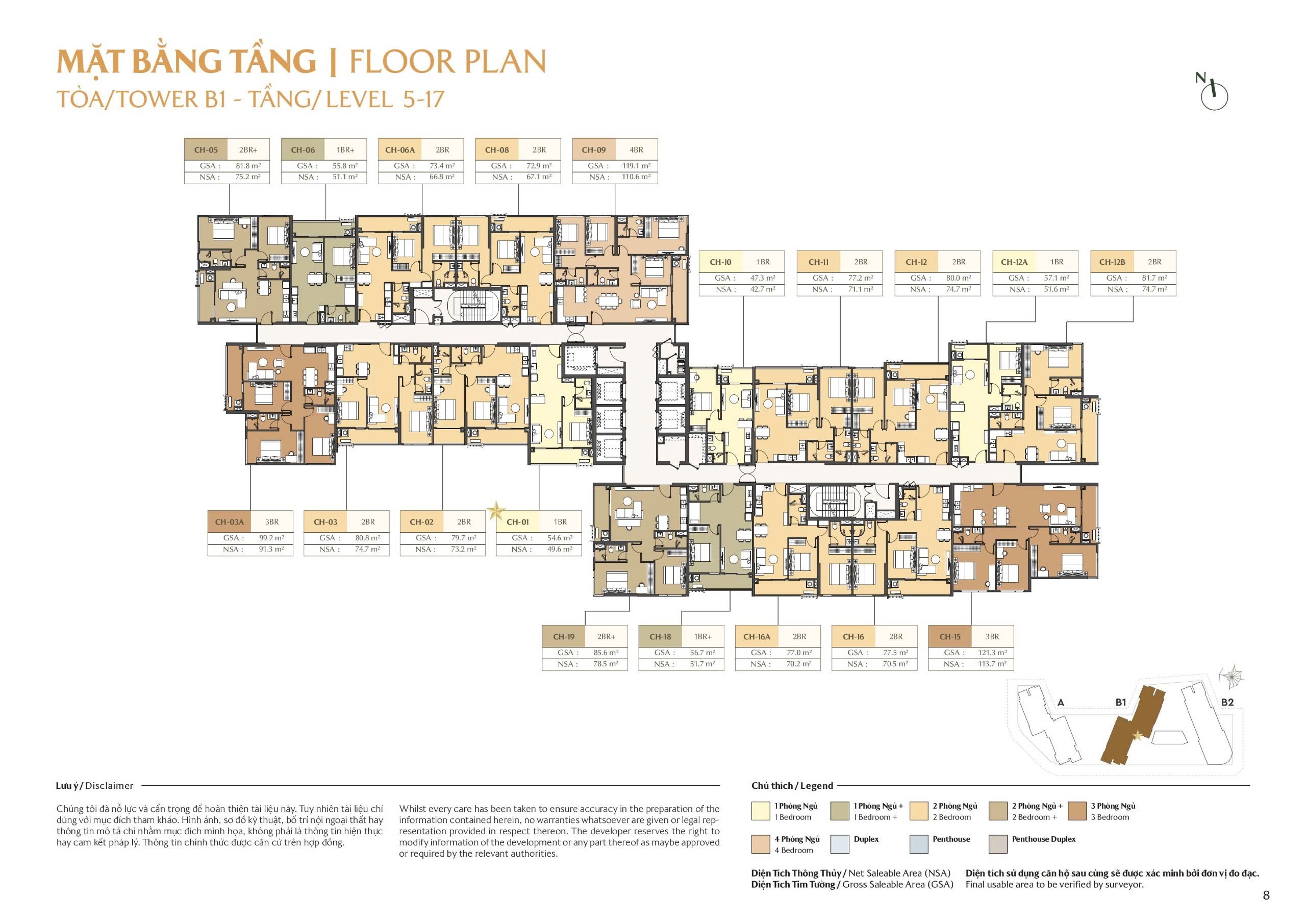 Mat bang can ho tang 5 17 b1 masteri cosmo central